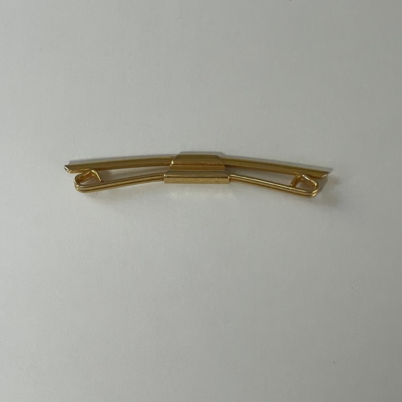 Gold-Tone Collar Bar Set of 2 - Swank and Krementz - Picture 7 of 10